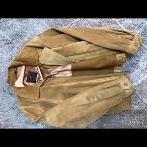 Real Suede Coat Size XL